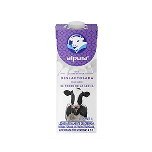 Leche deslactosada Alpura 1L