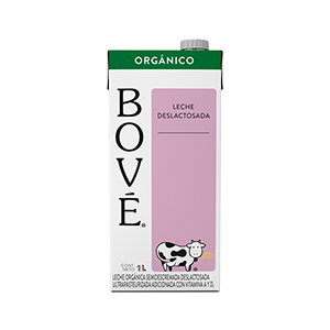 Leche deslactosada orgánica Bove 1L