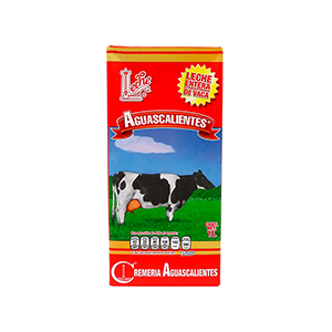 Leche entera Aguascalientes 1L