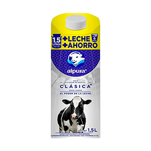 Leche entera Alpura 1.5L