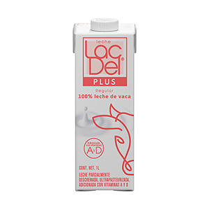 Leche entera LacDel 1L