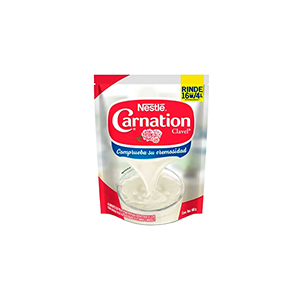 Leche evaporada en polvo Carnation 460g