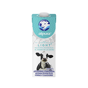 Leche light Alpura 1L
