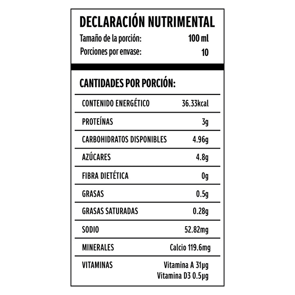 Leche light Santa Clara 1L - 2