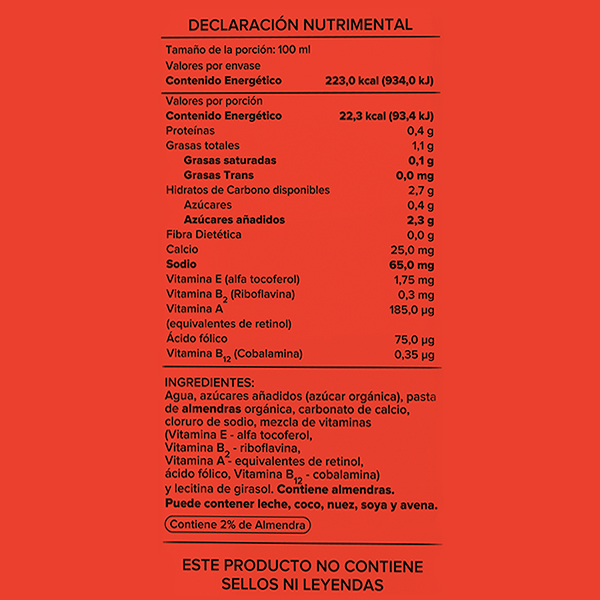 Leche orgánica de almendra Güd 1L - 2