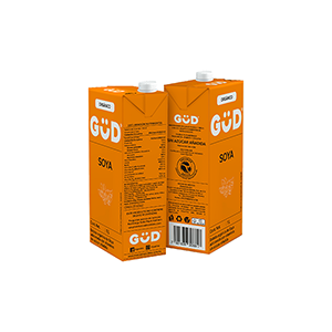 Leche orgánica de soya sin azúcar Güd 1L