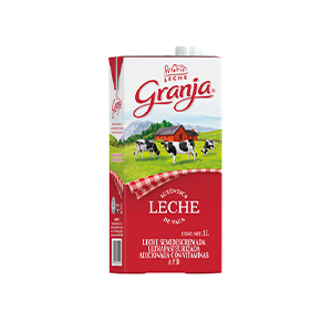 Leche semidescremada Granja 1L