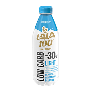 Leche sin lactosa low carb LALA 100 1L