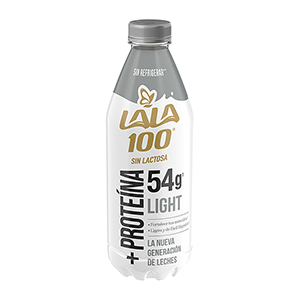 Leche sin lactosa más proteína light LALA 100 1L