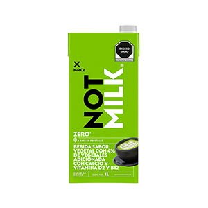 Leche vegetal zero NotMilk 1L