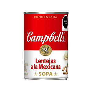 Lentejas a la mexicana Campbells 430g
