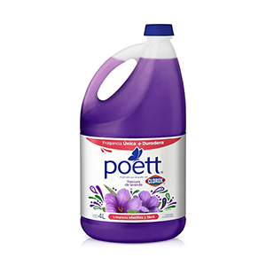 Limpiador líquido lavanda Poett 4L