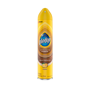 Lustrador de muebles aerosol original Pledge 378ml