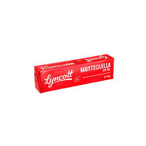 Mantequilla sin sal Lyncott 90g