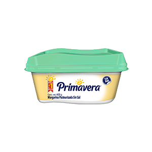 Margarina sin sal chantilly Primavera 400g