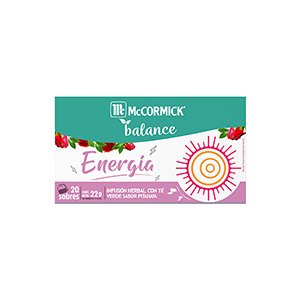 Té energía balance McCormick 20pz