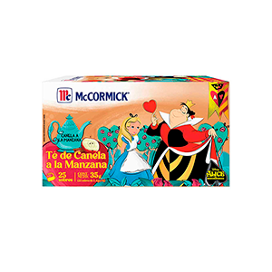 Té de manzana con canela McCormick 25pz