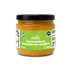 Mermelada de guayaba con jengibre Calii 355g