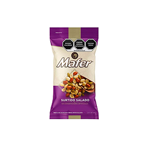 Mezcla de cacahuate salado surtido Mafer 170g