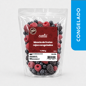 Mezcla de frutos rojos congelados Calii 700g