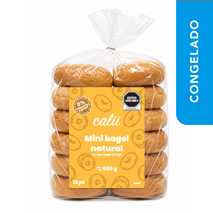 Mini bagel natural Calii 550g  / 12pz