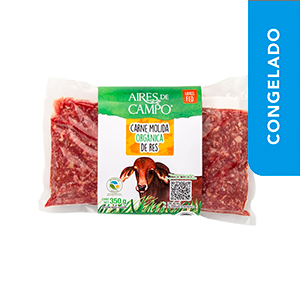 Molida de res orgánica Aires de Campo 350g