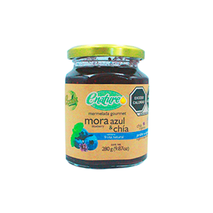 Mermelada de mora azul con chía Enature 280g