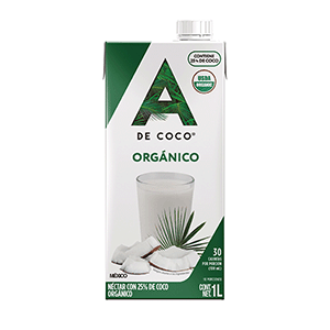 Néctar de coco orgánico A de Coco 1L