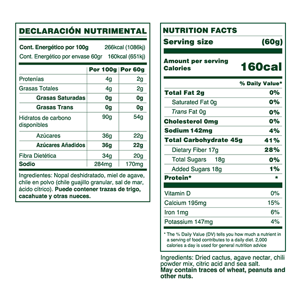 Nopal con chile Vitali 60g - 2