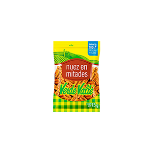 Nuez en mitades Verde Valle 75g