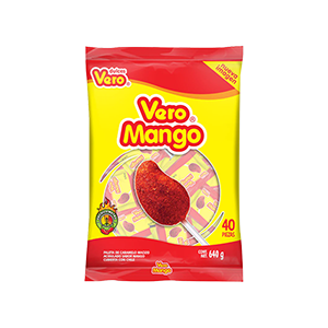 Paleta mango con chile Vero 40pz