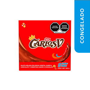 Paleta de helado Carlos V 38g (8 pack)