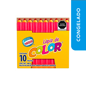 Paleta de helado Lápiz de Color 48g (10 pack)