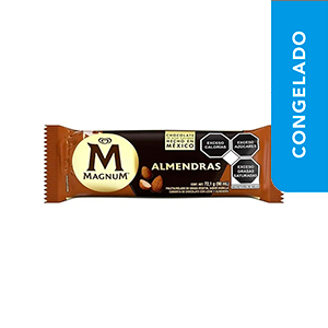 Paleta de helado con almendras Magnum 90ml
