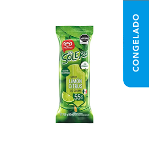 Paleta de helado sabor limón citrus Solero 65ml
