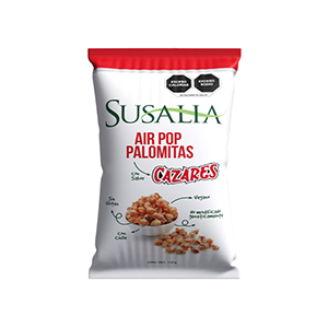 Palomitas air pop con Cazares Susalia 110g