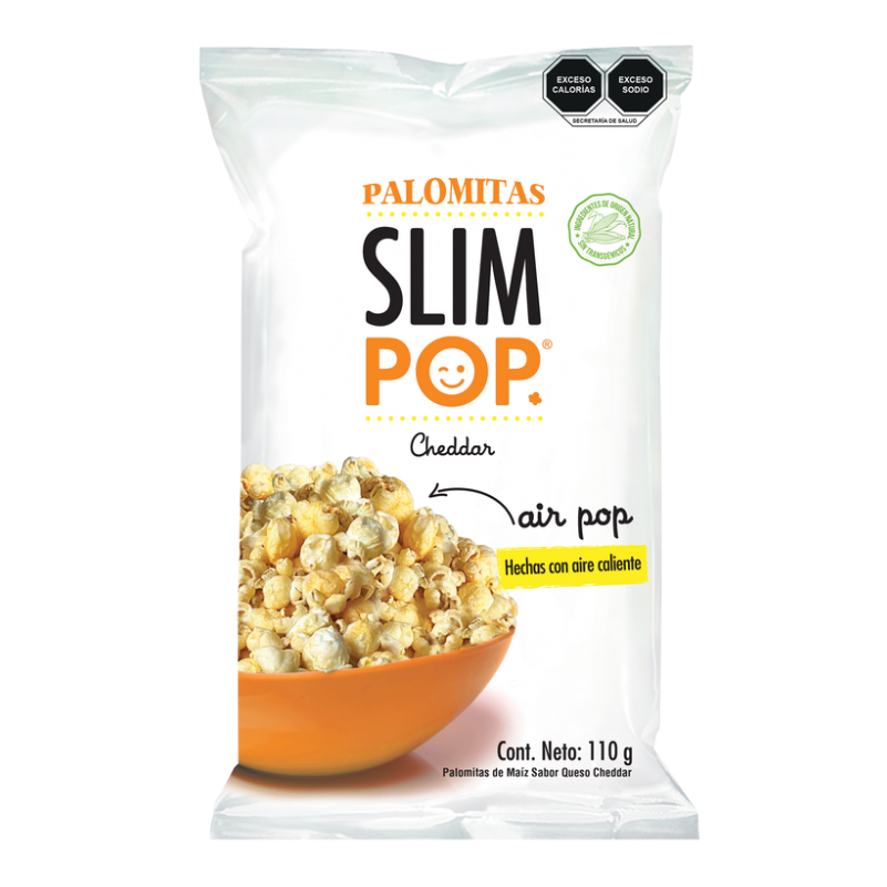 Palomitas cheddar Slim Pop 110g