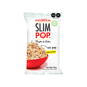 Palomitas con mezcla de chiles Slim Pop 110g