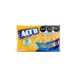 Palomitas para microondas sabor mantequilla ACT II 80g