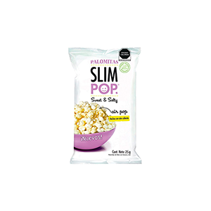 Palomitas sweet and salty Slim Pop 25g