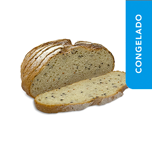 Pan de hogaza de masa madre con semillas Nūbe 500g