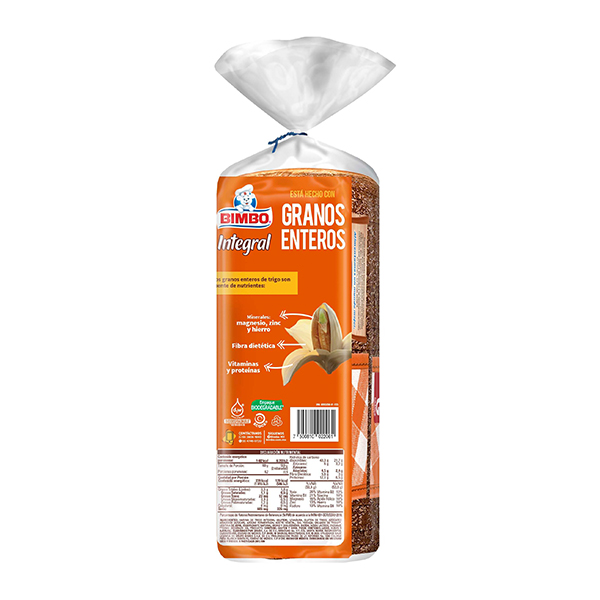 Pan integral Bimbo 620g - 2