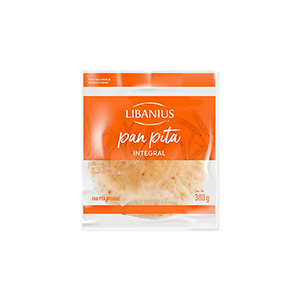 Pan pita integral Libanius 380g
