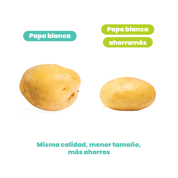 Papa blanca ahorramás - 2