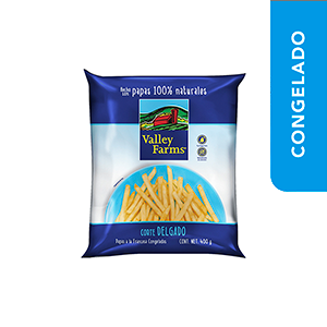 Papas a la francesa corte delgado Valley Farms 400g