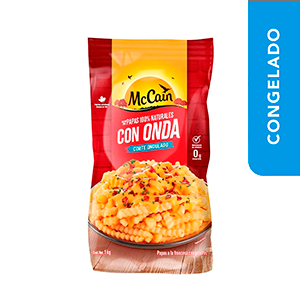 Papas a la francesa corte ondulado McCain 1kg