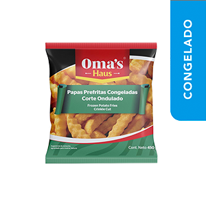 Papas a la francesa corte ondulado Oma's Haus 450g