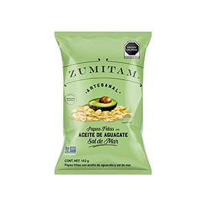 Papas con aceite de aguacate Zumitam 142g