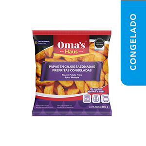Papas estilo gajo sazonadas Oma's Haus 450g