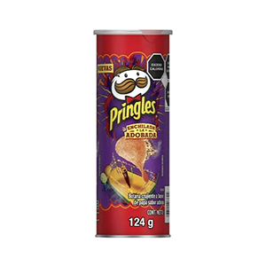 Papas sabor adobado chile y limón Pringles 124g